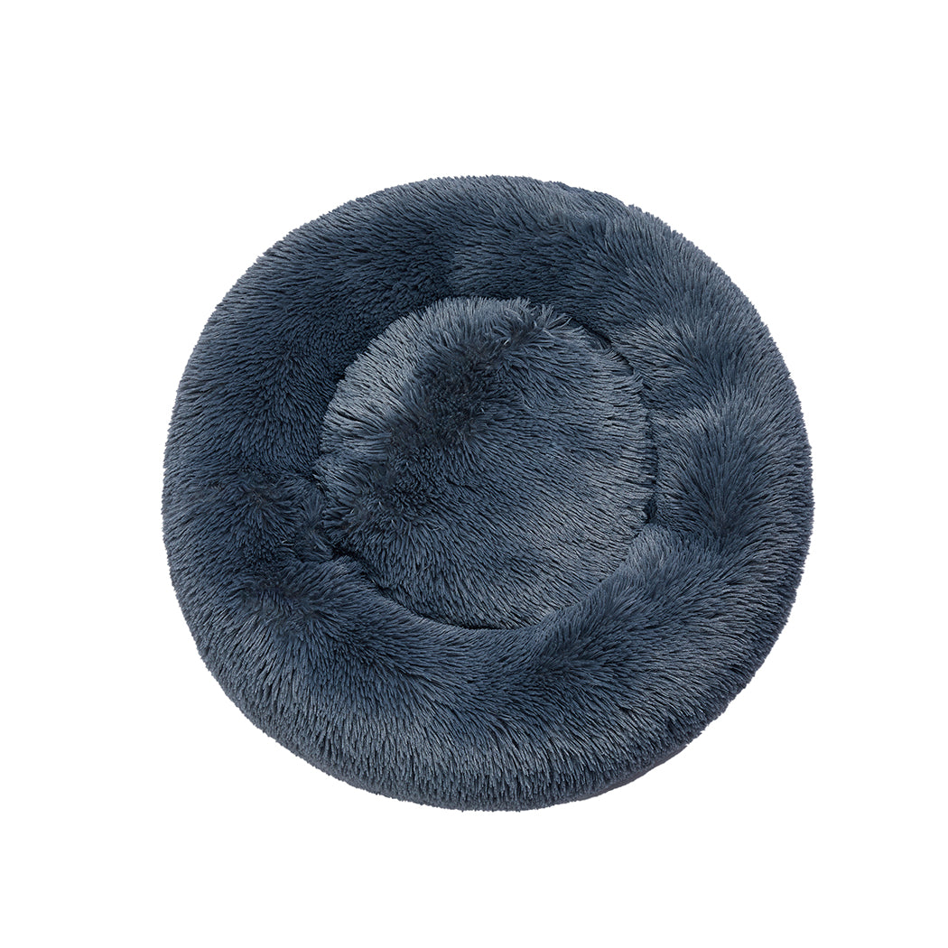 Pawz Dog Calming Bed Warm Soft Plush Thicker round Comfy Sleeping Large Washable